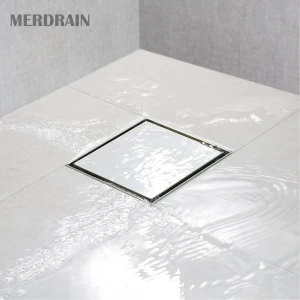 Phễu thoát sàn lát gạch MERDRAIN _MD-S8012GR