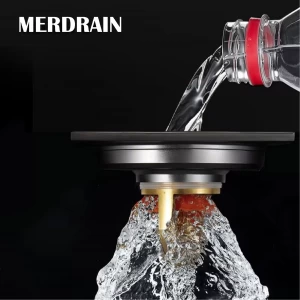 Phễu thoát sàn lát gạch MERDRAIN _MD-S8012BN