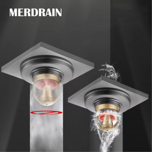 Phễu thoát sàn lát gạch MERDRAIN _MD-S8012GR