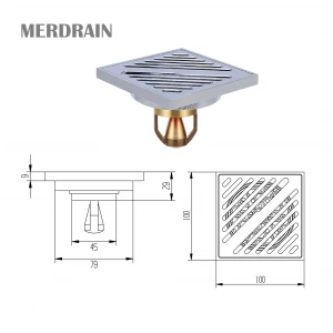 Phễu thoát sàn MERDRAIN _MD-S7063